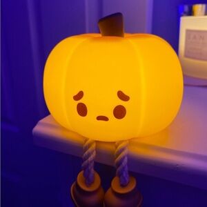 Cute Pumpkin Night Light